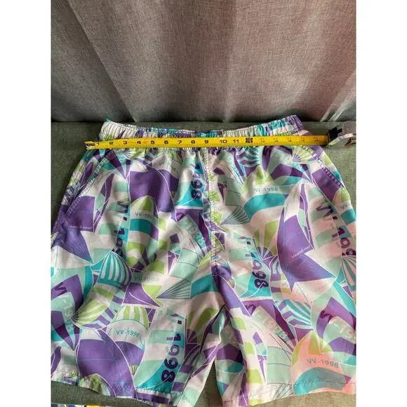 Vineyard Vines Men's Geometric Sailboat Print Board Shorts Swim Trunks Size M - Picture 6 of 6
